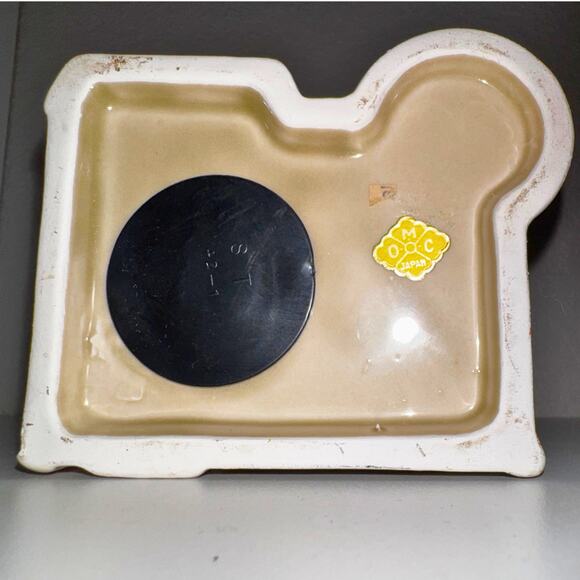 Vintage 1979 Otagiri Handpainted Victorian House Ceramic Bank Japan - Picture 7 of 9